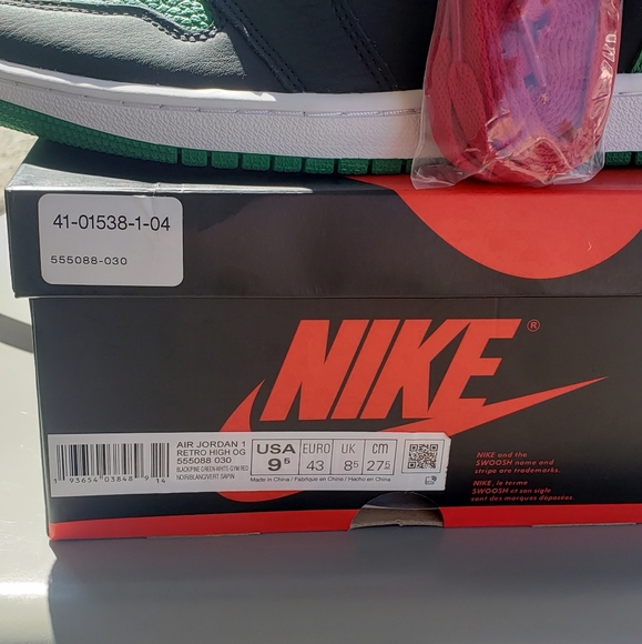 Jordan 1 pine green 2.0 - Picture 4 of 5